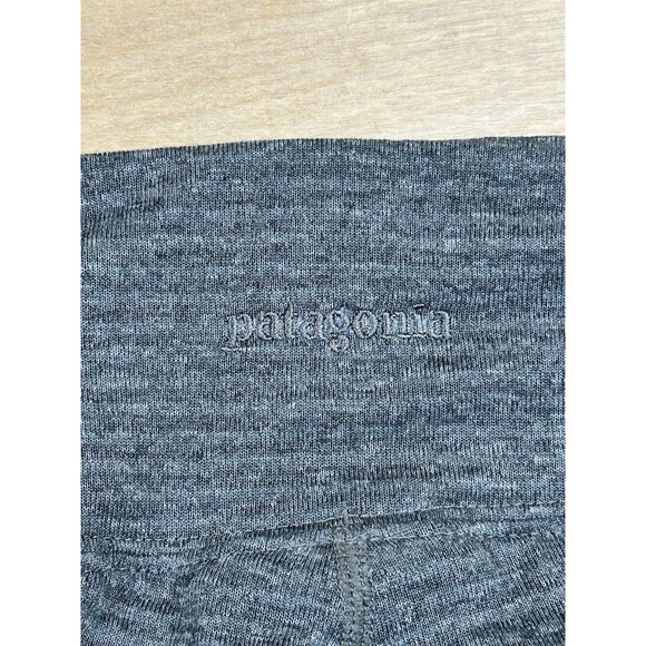 Patagonia Leggings Womens Medium Capilene Baselayer Gray Polartec Power Dry - Picture 9 of 11